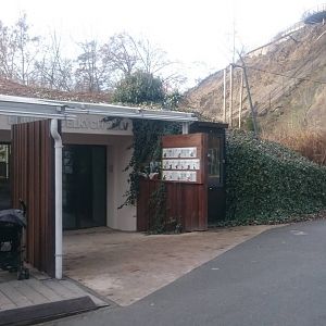 Entrance Giant tortoise-house