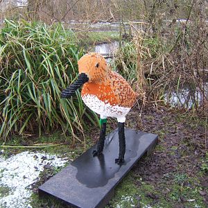 Lego Spoon-bill Sandpiper