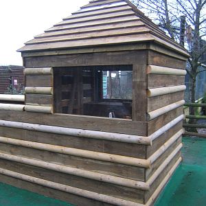 View of new Meerkat enclosure