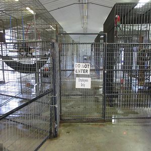 Wild Wilderness Drive Through Safari - Primate Barn Interior
