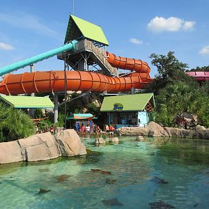 Aquatica San Antonio - Huge Stingray Pool