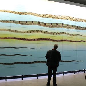 Natural scaled giant snakes and natural scaled vogelcommando