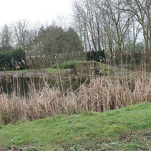 View on one of the ponds