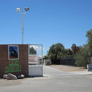 Lion Habitat Ranch (Nevada) - Zoo Entrance