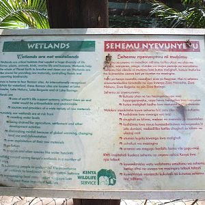 Sign - Nairobi Safari Walk