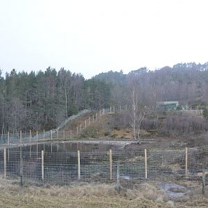 Polar Bear Enclosure at Highland WP, 10/02/16