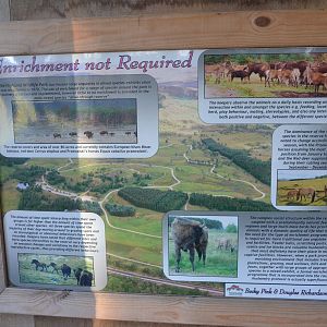 Signage at Highland WP, 10/02/16