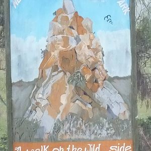 Entrance Sign - Hell's Gate National Park