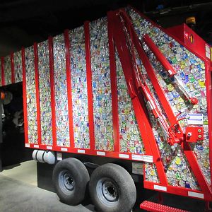 Springs Preserve (Nevada) - Sustainability Building (garbage truck exhibit)