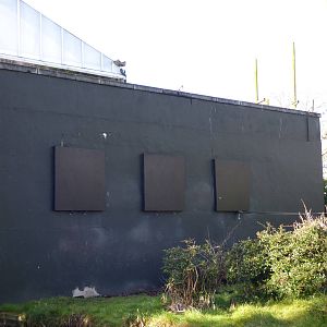 Sealed Up Entrance Doors to the Former Capuachin Island