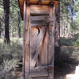 Miller Family Ranch - Outhouse