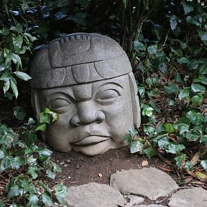 Olmec head, February 2016