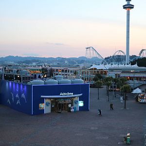 View across Sea Paradise complex, February 2016