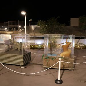 Asian short-clawed otter enclosure, February 2016