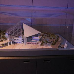 Model of the park, February 2016