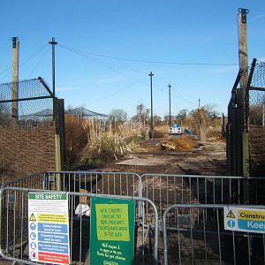 View of work an African Wet Lands Aviary