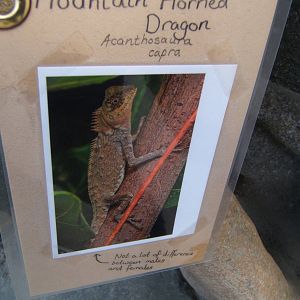 Signage in Monsoon Forest