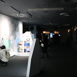 Polar and deep sea tanks - Tokyo Sea Life Park, February 2016