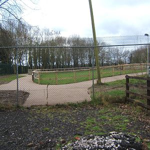 View of latest construction work on the extentsion