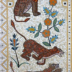 Part of mosaic; Land of the Lions; 18th March 2016