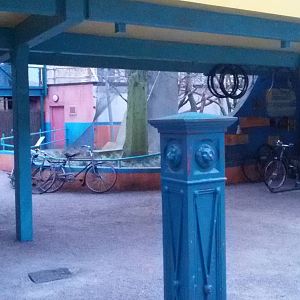 Remnants of Victorian Lion House