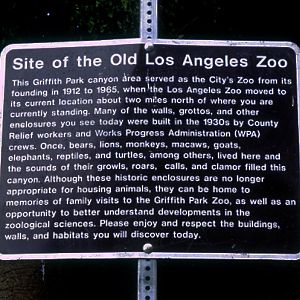 old Griffith Park Zoo