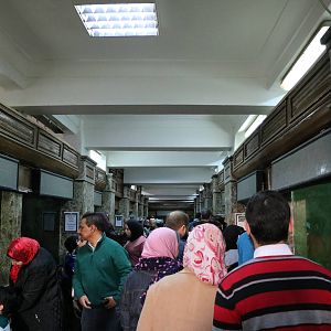 Busy corridor, February 2016