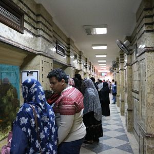 Aquarium corridor, February 2016