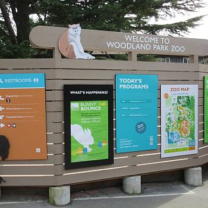 New Information Board (inside south entrance)