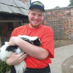 Me and Oreo the Skunk