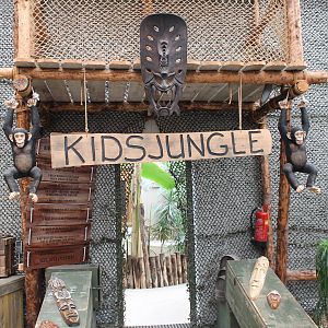 Entrance Tropical indoor playing ground