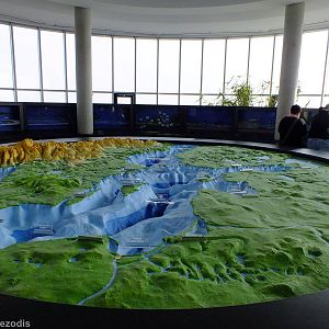 View of the Baltic Sea Chamber - Gdynia Aquarium