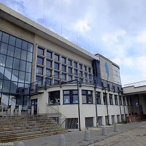 Aquarium Building from the Outside (exit area) - Gdynia Aquarium