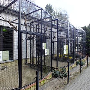 Outside Bird Enclosures of the Bird and Reptile Pavilion