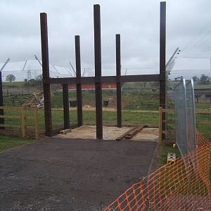 View of Bear enclosure