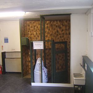 View of empty Sugar Glider enclosure