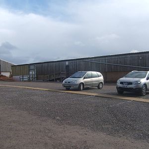 View of main Croc building showing the extension on it