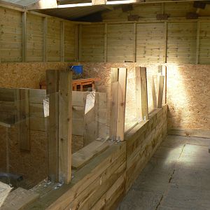 View of Rabbit and Guinea Pig Enclosures in the New 'Farm Experience' - 9 A