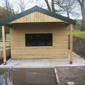 New House by old Macaque enclosure
