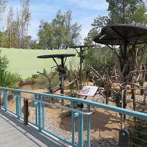 Africa Rocks Construction - View of Construction Walls at Outback