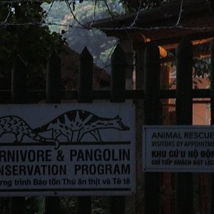 Cuc Phuong National Park - Tantalising Sign - CPCP