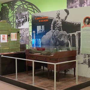 The Lore Behind The Roar! - Dr. Harry Wegeforth Display