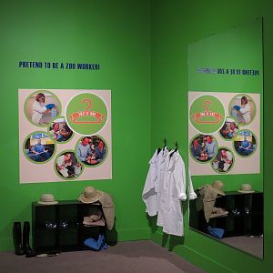 The Lore Behind The Roar! - Zoo Worker Cosplay Area