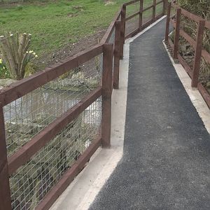 Renewed pathway open, 12th April 2016
