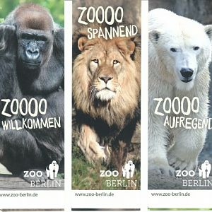 Berlin Zoo Tickets 24.4.16