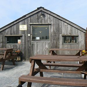 View of Entrance to the Cafe and Shop - 5 May 2015