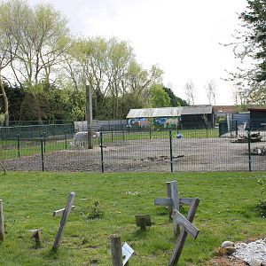 Grave-yard and Alpaca - Deer enclosure