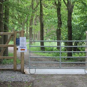 Entrance Przewalski horse - Wisent enclosure