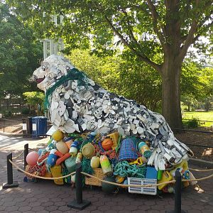 Washed Ashore: Art to Save the Sea - Northern Fur Seal