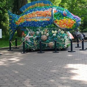 Washed Ashore: Art to Save the Sea - Parrot Fish